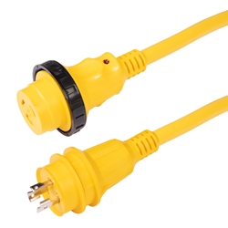 Marinco 199119 Power Cord Plus Cordset 30A (50') | Blackburn Marine Dock & Marine Shore Power